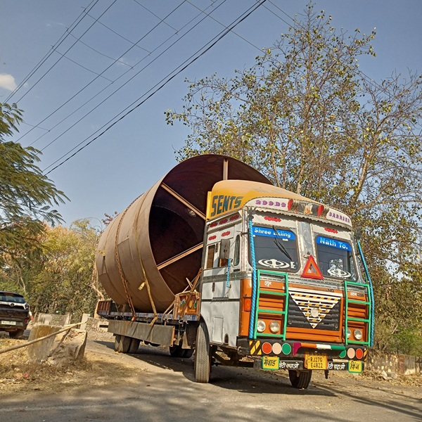 ODC trailer fleet Tirupati Logistics